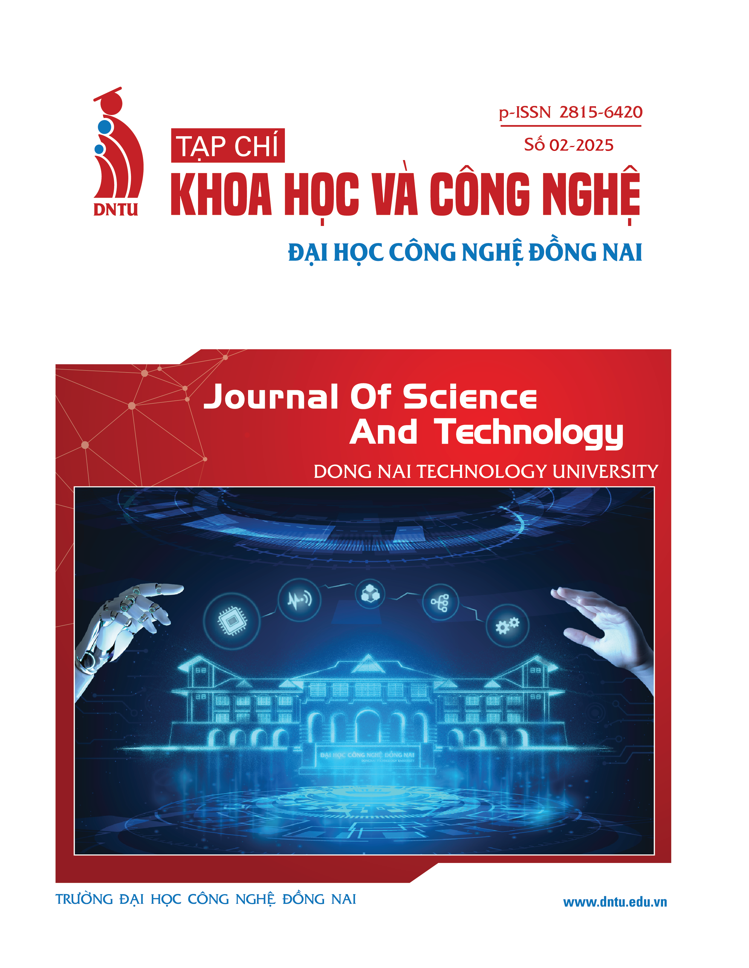 Tạp chí Khoa học và Công nghệ Đại học Công nghệ Đồng Nai, Số 02-2025