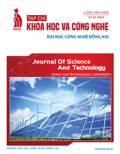 Tạp chí Khoa học và Công nghệ Đại học Công nghệ Đồng Nai, Số 02-2024