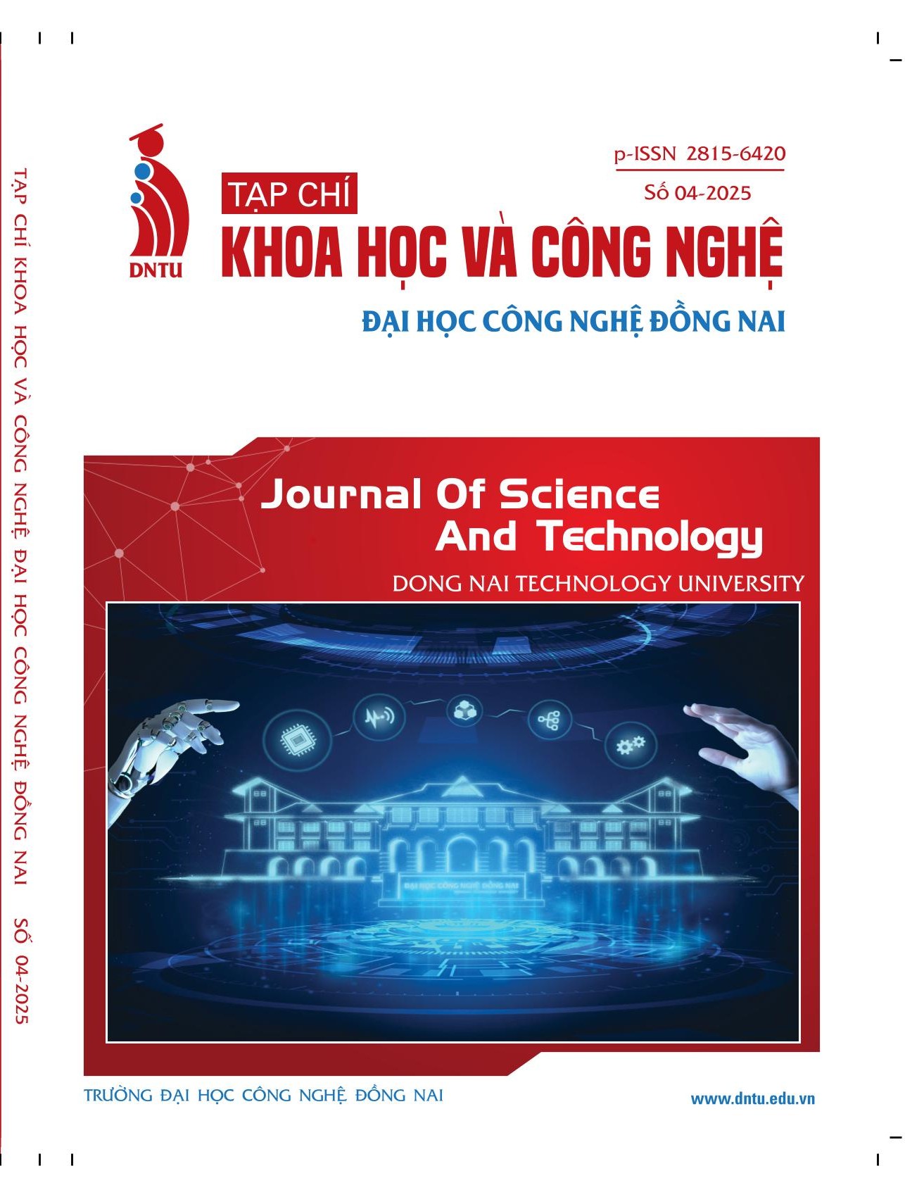 Tạp chí Khoa học và Công nghệ Đại học Công nghệ Đồng Nai, Số 04-2025